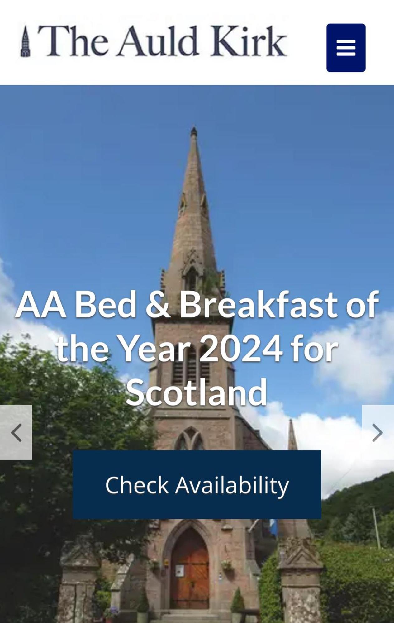 The Auld Kirk Bed and Breakfast Ballater Eksteriør billede